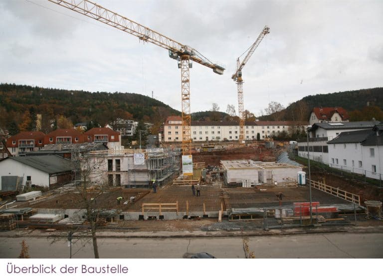 AS Norden Projekte Alte Uni-Gärtnerei Marburg Überblick Baustelle