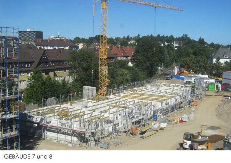 AS Norden Projekte Dritter Bauabschnitt des Q16 Stadtquartier Gießen Gebäude 7 und 8
